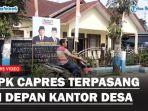 APK Prabowo-Gibran di Depan Kantor Desa di Deli Serdang Sumut, Kades: Tidak Tahu Siapa yang Pasang