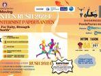 Banten Rush 2024, Lari Sehat 5 KM bareng PAPDI Cabang Banten di Kota Tangerang