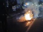 Gelombang Demo, Aksi di Sukabumi Diwarnai Perusakan Fasum, di Sukoharjo Sempat Tegang dengan Warga