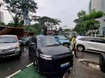 Polisi Blokade Jalan, Macet 2,4 Kilometer dari Bundaran Senayan hingga Gedung Jakarta Mori Tower 