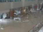 Badai Angin Kencang, Dinding Gymsum di Bandara Kertajati Jebol, PT BIJB Pastikan Tak Ada Korban Jiwa