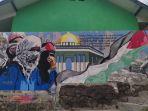 Disbelief Arsip Gandeng ZeckoZICK Rapper Yogyakarta Tunjukkan Aksi Bela Palestina Lewat Mural