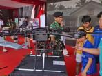 Drone Tempur Quadcopter Bikinan Dalam Negeri Jadi Primadona di TNI AD Fair 2025