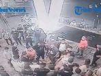 Terekam CCTV Anggota DPRD Fraksi PDIP dan Oknum Polisi Baku Hantam di Klub Malam