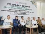 Mensos Lepas 4 Kontainer Produk Kerajinan Karya KPM Ekspor ke Amerika