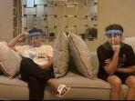 gading-marten-dan-raffi-ahmad-memakai-face-shield.jpg