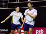 Teror Suporter Lawan Tak Mempan, Fajar/Fikri Tetap Perkasa ke Semifinal Singapore Open