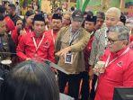 Setelah Mengisi Bimtek di Rakernas, Hasto Tinjau Pameran Pangan bersama Ganjar Pranowo