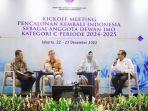 Indonesia Kembali Calonkan Diri Sebagai Anggota Dewan IMO Periode 2024-2025