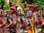 Berita Foto : Melihat Persiapan Jelang Festival Navratri di India