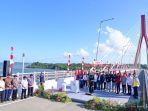 Presiden Jokowi Resmikan Jembatan Pulau Balang, Buka Konektivitas di IKN