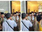 Jokowi dan Iparnya Eks Ketua MK Anwar Usman Salat Iduladha di Masjid Raya Sheikh Zayed Solo
