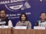 131 Atlet Dari 16 Negara Ramaikan FOX'S Indonesia Para Badminton International 2023