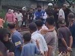 2 Orang Ibu di Lamongan Tewas Usai Sepeda Motor yang Dinaiki Ditemper KA Harina