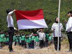 Meriahkan HUT Ke-78 RI, Komunitas Ojol Dukung Ganjar Gelar Apel Kemerdekaan di Gunung Papandayan