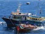 Dua Kapal Berbendera Malaysia Tertangkap Sedang Mencuri Ikan di Selat Malaka