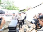 Kapolda Sumsel Tinjau Langsung Program Bedah Rumah Korban Kebakaran di Palembang