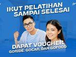 Kartu Prakerja dan Gopay Tebar Voucher untuk Peserta Pelatihan