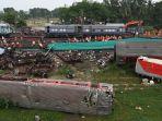 UPDATE Kecelakaan Kereta yang Tewaskan Ratusan Orang, Polisi Tangkap 3 Pria Pekerja Indian Railways
