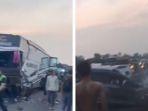 BREAKING NEWS: Bus Pengangkut Suporter Persebaya Kecelakaan di Pekalongan