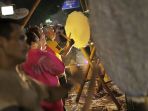 Berita Foto : Kegembiraan Malam Takbiran di Jakarta
