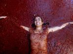 Berita Foto : Melihat Keseruan Festival Tomatina di Spanyol