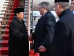 Prabowo Tiba di Moskow untuk Bertemu Putin Bahas Kerjasama Energi