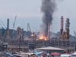 BREAKING NEWS: Kilang Minyak Pertamina di Balikpapan Kebakaran
