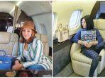 kolase-potret-maia-estianty-dan-syahrini-saat-naik-jet-pribadi.jpg