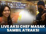 VIDEO Sensasi Makan Teppanyaki Sambil Lihat Atraksi Chef Fireshow