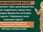 Kunci Jawaban Cerita Reflektif Modul 3 PPG 2025: Respon Program 7 Kebiasaan Anak Indonesia Hebat