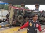 Sopir Truk Mebel Penyebab Kecelakaan Beruntun di GT Halim Utama Belum Punya SIM