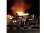 Mapolsek Kandanghaur di Indramayu Jabar Terbakar, Suara Ledakan Bikin Warga Panik