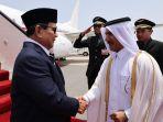 Pasca-Temui Presiden MBZ di UEA, Menhan Prabowo Lanjut ke Doha Hadiri Forum Ekonomi Qatar