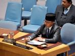Di Markas PBB, Menlu RI Kritik Penegakan Hukum Tebang Pilih: Contohkan Krisis di Gaza