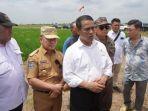Tinjau Area Sawah, Gubernur Kalteng dan Mentan Andi Optimis Lumbung Pangan Nasional Bisa Terwujud