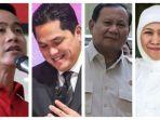 Bursa Cawapres Prabowo: Gibran, Erick Thohir hingga Khofifah Masuk Usulan KIM
