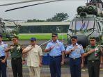 Menhan Prabowo Serahkan 8 Unit Helikopter Angkut Berat H225M ke TNI AU