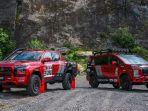 Tim Mitsubishi Ralliart Pakai Triton dengan Ubahan Khusus di AXCR, Didukung Delica D:5 yang Sporty