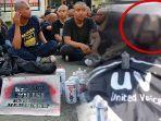 Kapolri Ungkap Arti Huruf A Dilingkari Simbol Massa Berbaju Hitam, Ternyata Tidak Sembarangan