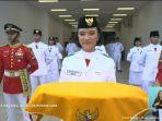 Profil Ni Komang Tri Setia, Pembawa Baki saat Upacara Penurunan Bendera di IKN