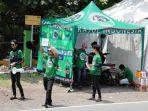 Komunitas Ojek Online Indonesia Buka Posko di Cirebon, Pemudik Motor Bisa Servis & Ganti Oli Gratis