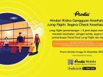 Akhir Tahun, Prodia Beri Diskon 20 Persen untuk Pemeriksaan Panel Long Flight