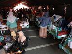 Gempa Susulan Terjadi Senin Malam, Pasien RSUD Sumedang Kembali Dievakuasi ke Tenda Darurat