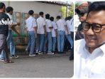 Penampakan Pelajar SMA Berseragam Putih Abu-abu Hadiri Kampanye Cak Imin di Sragen