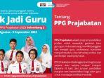 Pendaftaran PPG Prajabatan 2023 Gelombang 2 Terakhir Besok, Ini Cara Daftar di ppg.kemdikbud.go.id