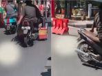 Viral di Twitter Seekor Anjing Diseret Pengemudi Bentor di Makassar, Para Pecinta Hewan Naik Darah