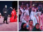Arab Saudi Rayakan Halloween, Tak Semua Orang Senang: Sangat Menakutkan bagi Saya