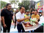 HUT ke-79 TNI: Momen Dandim 0506/TGR Dapat Kejutan saat Peresmian Mural Ahmad Yani Basketball Park