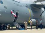 Lepas Tirai dan Siram Ban, Presiden Prabowo Serahkan Pesawat Angkut Airbus ke Panglima TNI